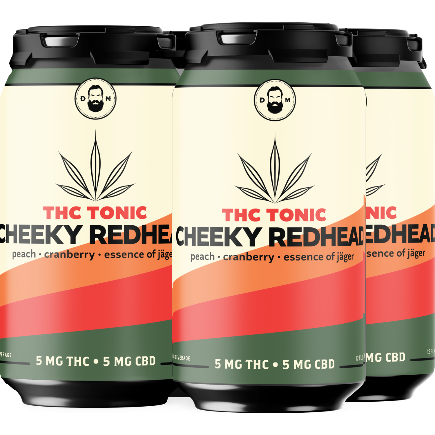 THC Tonic Cheeky Redhead – 4 Pack